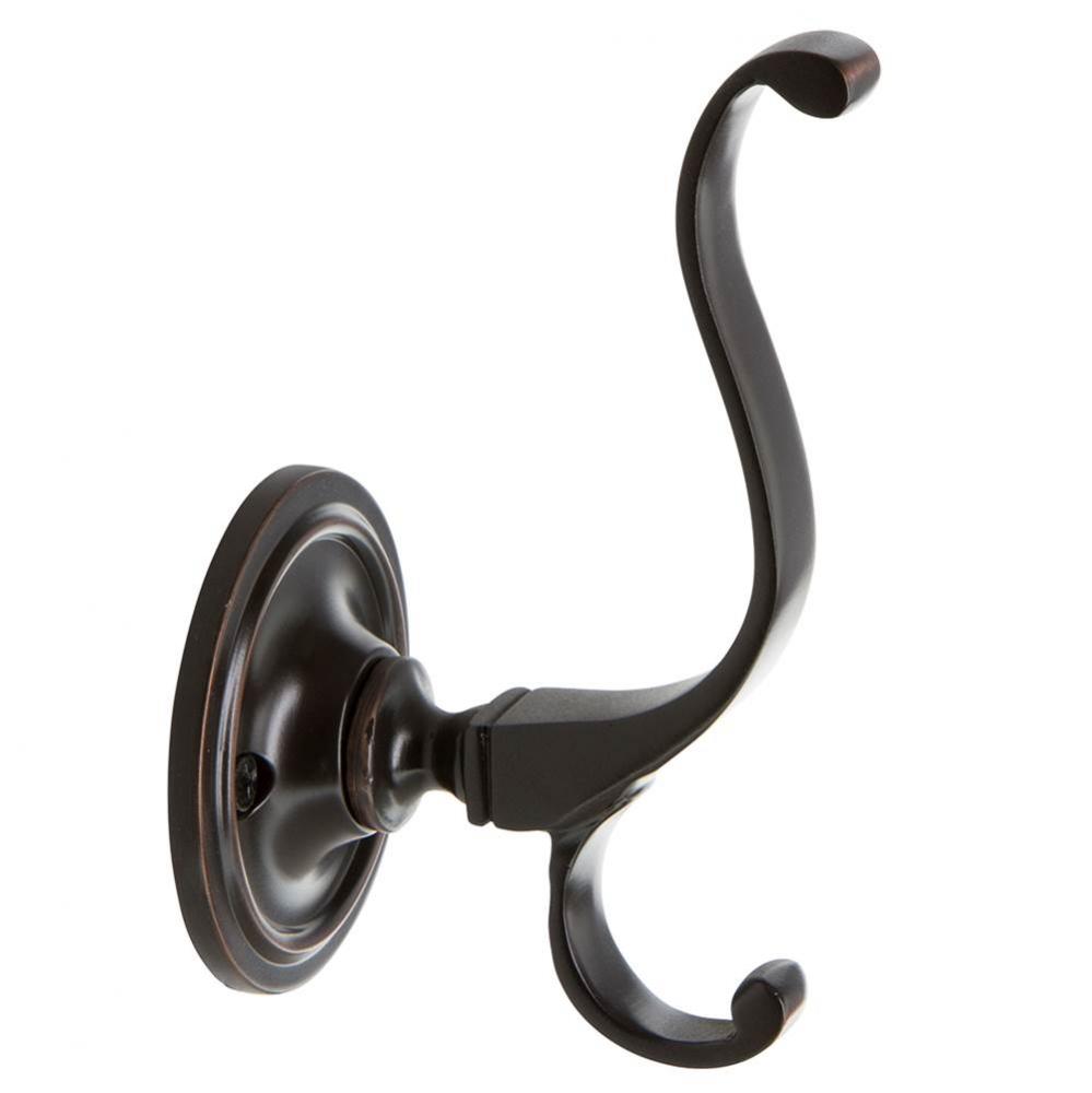 Nostalgic Warehouse Plain Coat Hook in Timeless Bronze