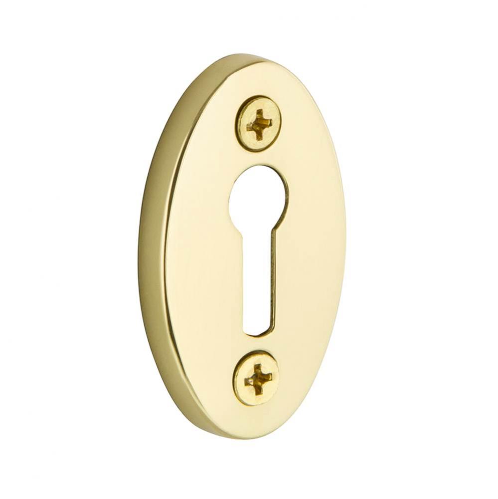 Nostalgic Warehouse Classic Keyhole Cover in Unlacquered Brass