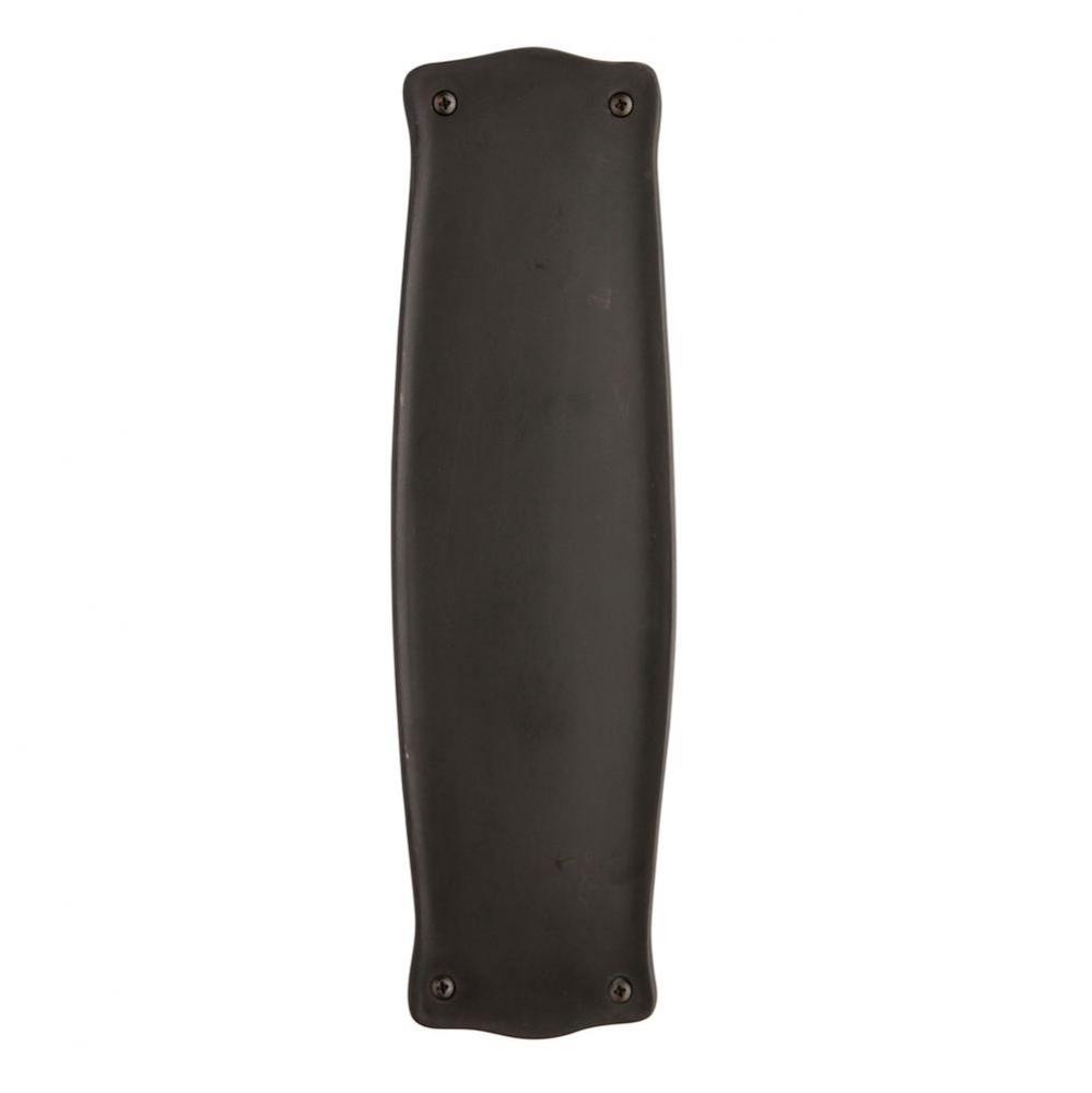 Nostalgic Warehouse Prairie Pushplate in Oil-Rubbed Bronze