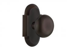 Nostalgic Warehouse 700240 - Nostalgic Warehouse Cottage Plate Passage New York Door Knob in Timeless Bronze