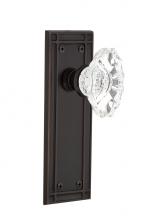 Nostalgic Warehouse 700312 - Nostalgic Warehouse Mission Plate Passage Chateau Door Knob in Timeless Bronze