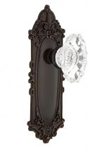 Nostalgic Warehouse 700639 - Nostalgic Warehouse Victorian Plate Single Dummy Chateau Door Knob in Timeless Bronze
