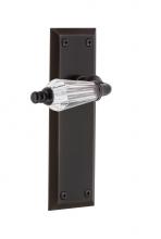 Nostalgic Warehouse 702961 - Nostalgic Warehouse New York Plate Privacy Parlor Lever in Timeless Bronze