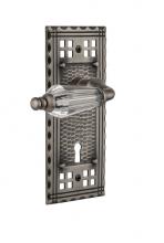 Nostalgic Warehouse 710170 - Nostalgic Warehouse Craftsman Plate with Keyhole Passage Parlor Lever in Antique Pewter