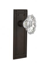 Nostalgic Warehouse 713767 - Nostalgic Warehouse Mission Plate Single Dummy Chateau Door Knob in Oil-Rubbed Bronze