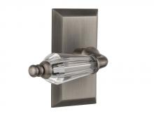 Nostalgic Warehouse 714303 - Nostalgic Warehouse Studio Plate Double Dummy Parlor Lever in Antique Pewter