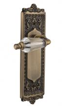 Nostalgic Warehouse 715034 - Nostalgic Warehouse Egg & Dart Plate Privacy Parlor Lever in Antique Brass