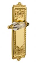 Nostalgic Warehouse 715040 - Nostalgic Warehouse Egg & Dart Plate Privacy Parlor Lever in Unlacquered Brass