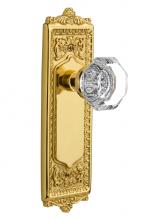 Nostalgic Warehouse 715068 - Nostalgic Warehouse Egg & Dart Plate Privacy Waldorf Door Knob in Unlacquered Brass