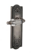 Nostalgic Warehouse 717155 - Nostalgic Warehouse Meadows Plate Privacy Parlor Lever in Antique Pewter