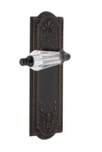Nostalgic Warehouse 717159 - Nostalgic Warehouse Meadows Plate Privacy Parlor Lever in Timeless Bronze