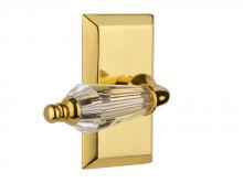 Nostalgic Warehouse 717809 - Nostalgic Warehouse Studio Plate Privacy Parlor Lever in Polished Brass
