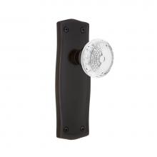 Nostalgic Warehouse 752314 - Nostalgic Warehouse Prairie Plate Passage Crystal Meadows Knob in Timeless Bronze