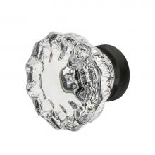 Nostalgic Warehouse 755392 - Nostalgic Warehouse Crystal 1 3/8'' Cabinet Knob in Timeless Bronze