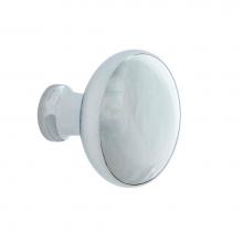 Nostalgic Warehouse 756090 - Nostalgic Warehouse New York Brass 1 3/8'' Cabinet Knob in Bright Chrome