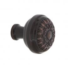 Nostalgic Warehouse 756102 - Nostalgic Warehouse Egg And Dart Brass 1 3/8'' Cabinet Knob in Timeless Bronze
