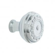 Nostalgic Warehouse 756114 - Nostalgic Warehouse Meadows Brass 1 3/8'' Cabinet Knob in Bright Chrome