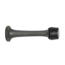 Nostalgic Warehouse 703009 - Nostalgic Warehouse Rubber Tipped Door Stop in Oil-Rubbed Bronze
