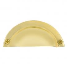 Nostalgic Warehouse 719349 - Nostalgic Warehouse Plain Bin Pull in Unlacquered Brass
