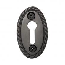 Nostalgic Warehouse 703059 - Nostalgic Warehouse Rope Keyhole Cover in Oil-Rubbed Bronze