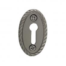 Nostalgic Warehouse 701348 - Nostalgic Warehouse Rope Keyhole Cover in Satin Nickel