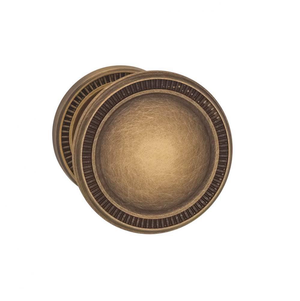 Milled Knob 50 mm Rose Pr US5