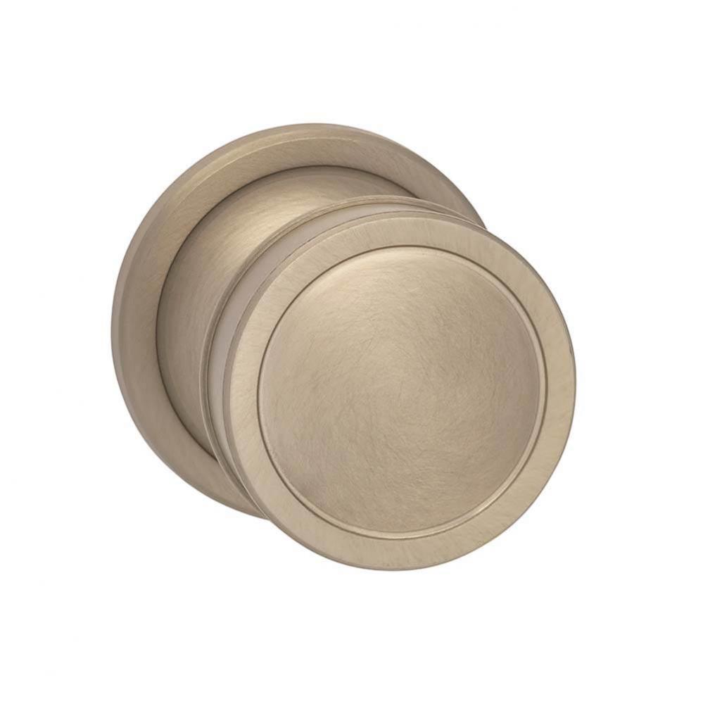 Plain Knob 67 mm Rose Pr US15