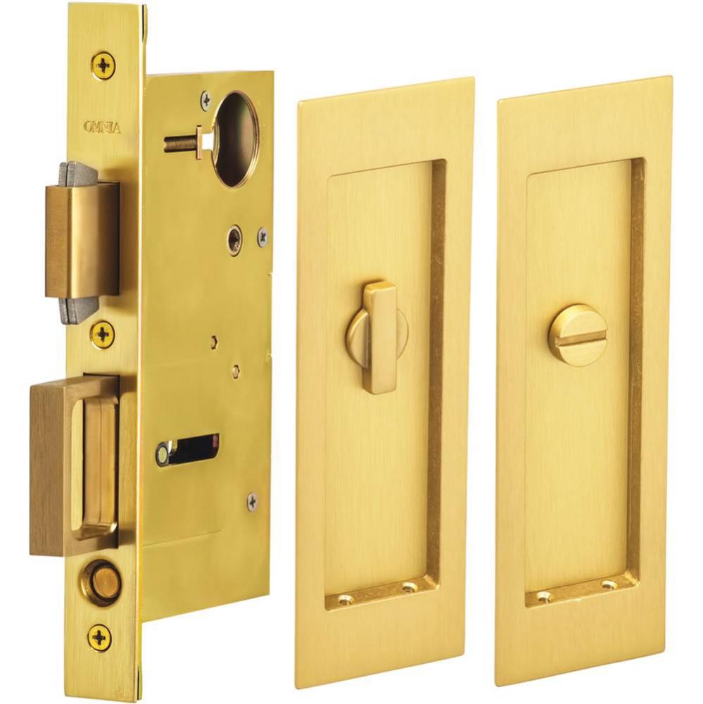 Pocket Door Lockset ''L'' US4