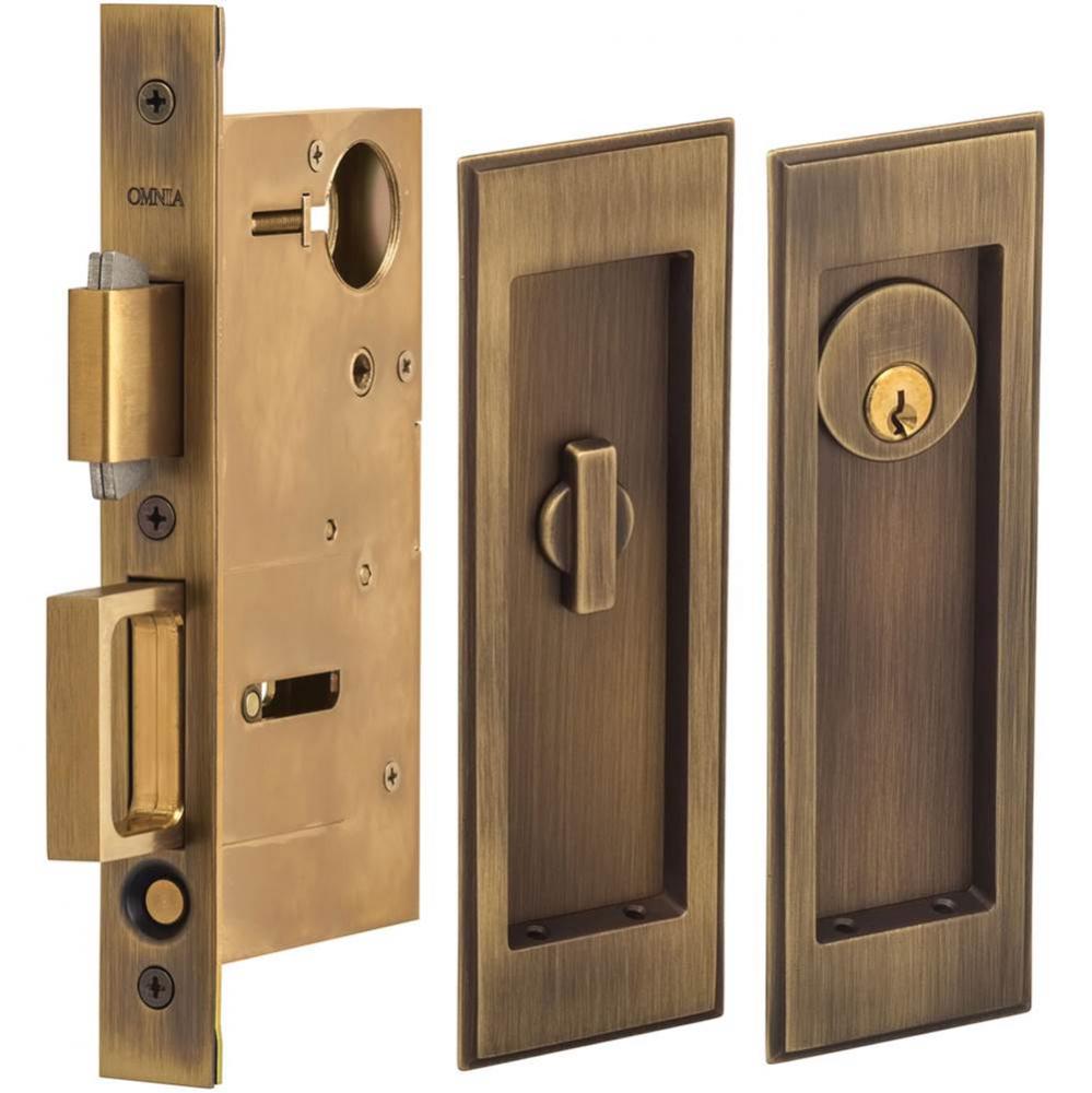 Pocket Door Lockset ''A'' US5