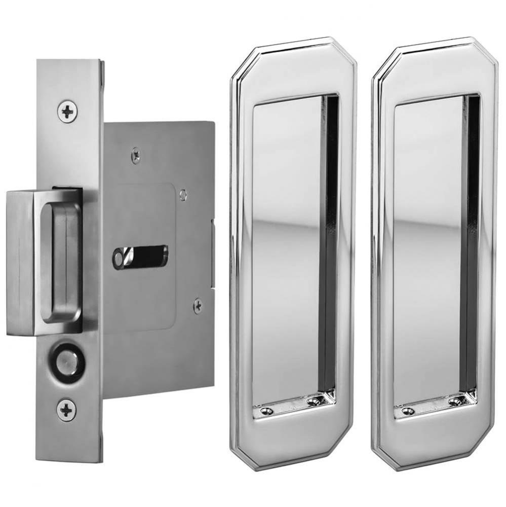 Pocket Door Lockset ''N'' US26