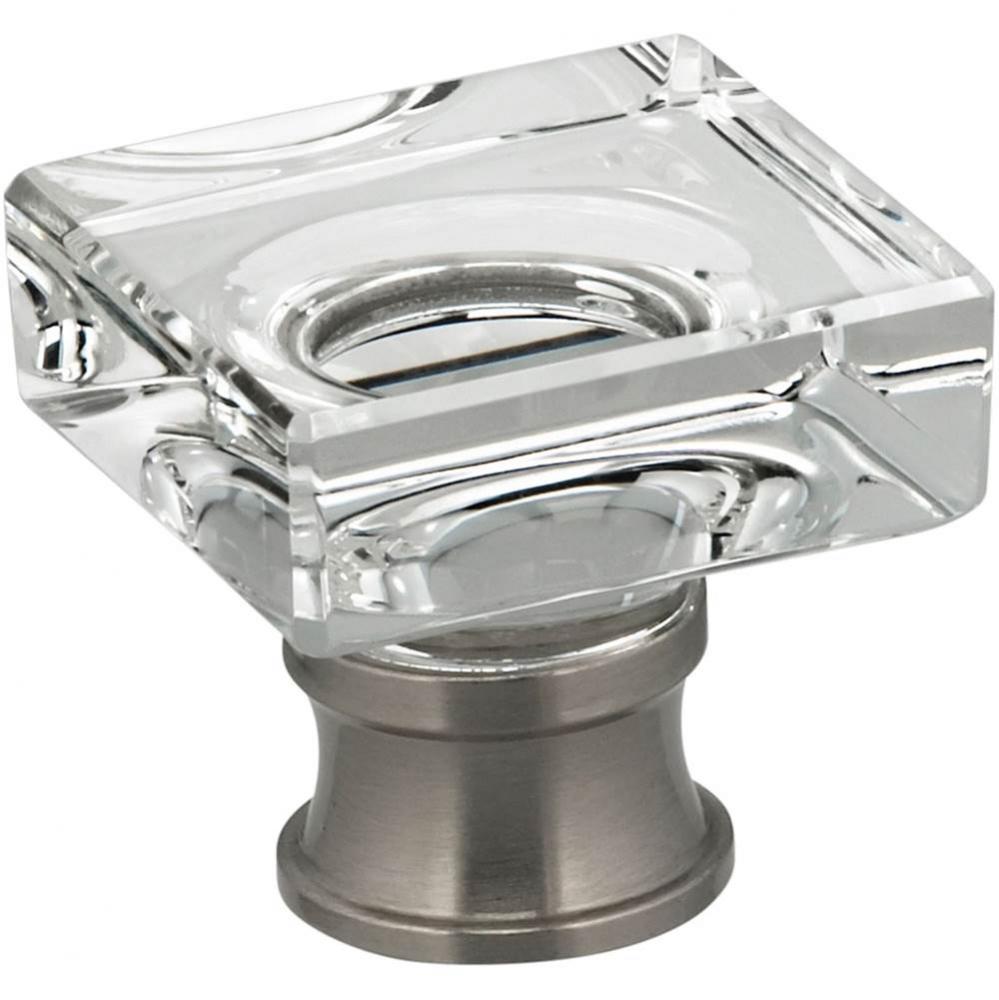 Square Glass Cabinet Knob US15
