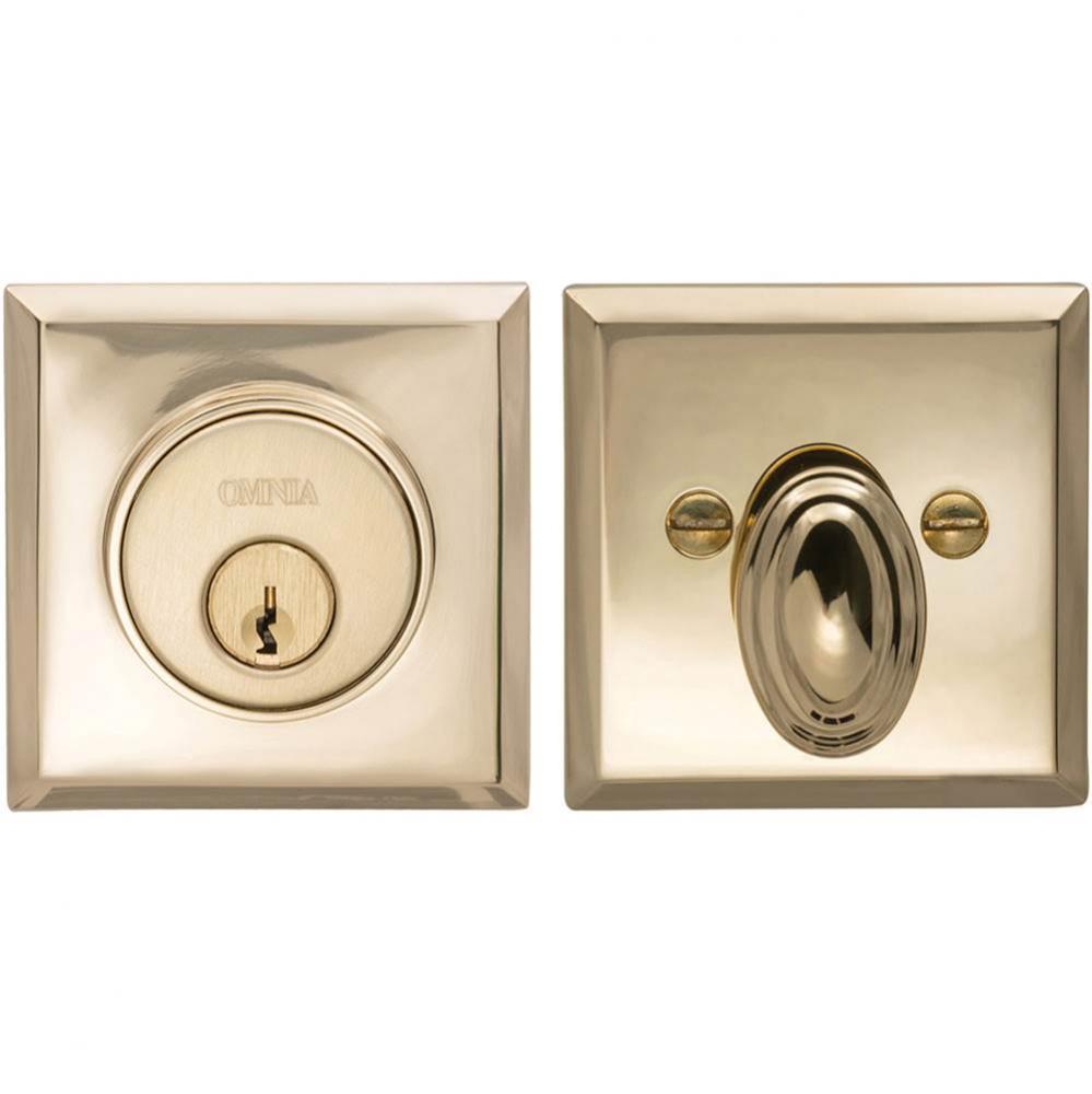 Rectangular Deadbolt Set US3