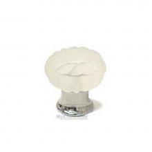 Omnia 4341/30.26S - Glass Cabinet Knob, Satin