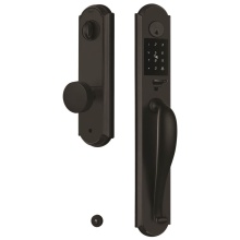 Omnia 8668A01.BL - Arch E.Handleset ''A'' Black