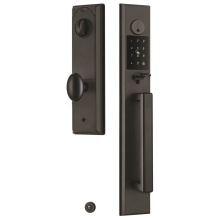 Omnia 8669A10.BL - Rect.Full E.Handleset ''A'' Blk