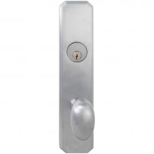 Omnia 1432F0025L3 - 2.5''BS M.LOCKSET ''F'' LH US26D