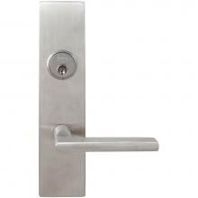 Omnia 2043EW00L32D - Mortise Lockset ''Ew''(Lh) US32D