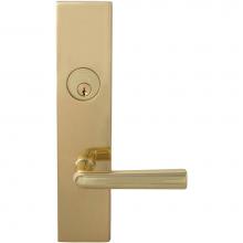 Omnia 2368F0025L1 - 2.5''Bs M.Lockset ''F'' Lh US3