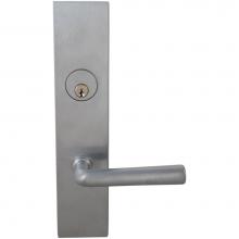 Omnia 2368SF0025L3 - 2.5''Bs M.Lockset ''F'' Lh US26D