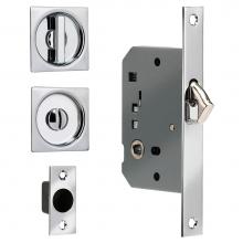 Omnia 3911S.SB - Sliding Door Lock SB