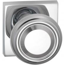 Omnia 565SQ/234F.PA26 - Trad.Kn,Sq.Rose,Pass. US26