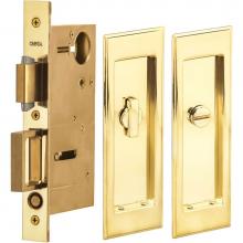 Omnia 7037/L.3A - Pocket Door Lockset US3A