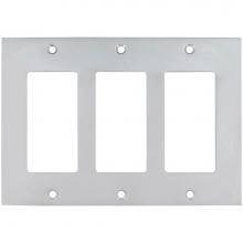 Omnia 8023/T.3 - Triple Rocker Switchplate US3