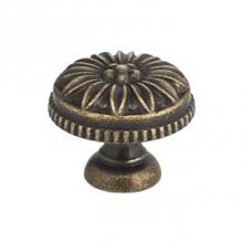 Omnia 9130/30.SB - 1-3/16'' Dia. Cabinet Knob Sb
