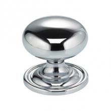 Omnia 9158/30.26 - 1-3/16'' Dia. Cabinet Knob US26