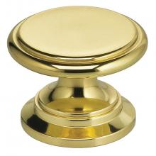 Omnia 9160/32.3 - 1-1/4'' Dia. Cabinet Knob US3