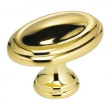 Omnia 9163/30.3 - 1-3/16'' Dia. Cabinet Knob US3