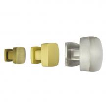 Omnia 9164/25.26 - 1'' Square Cabinet Knob US26