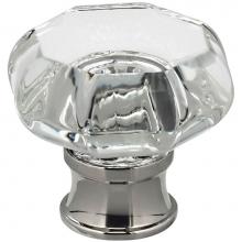 Omnia 9955/32.US4 - Octagon Glass Cabinet Knob US4
