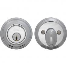Omnia COLDBA38.34.26 - Colonial Deadbolt Set US26